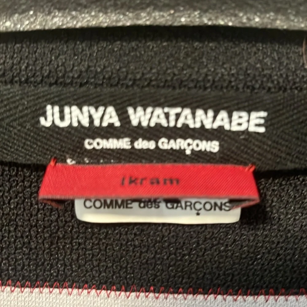 COMME DES GARÇONS JUNYA WATANABE Mesh Pleat Abstract Dress Size Medium - Picture 3 of 8